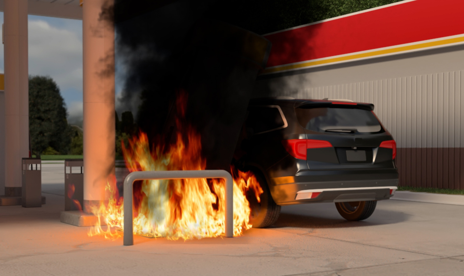 DK Global burn scene reconstruction